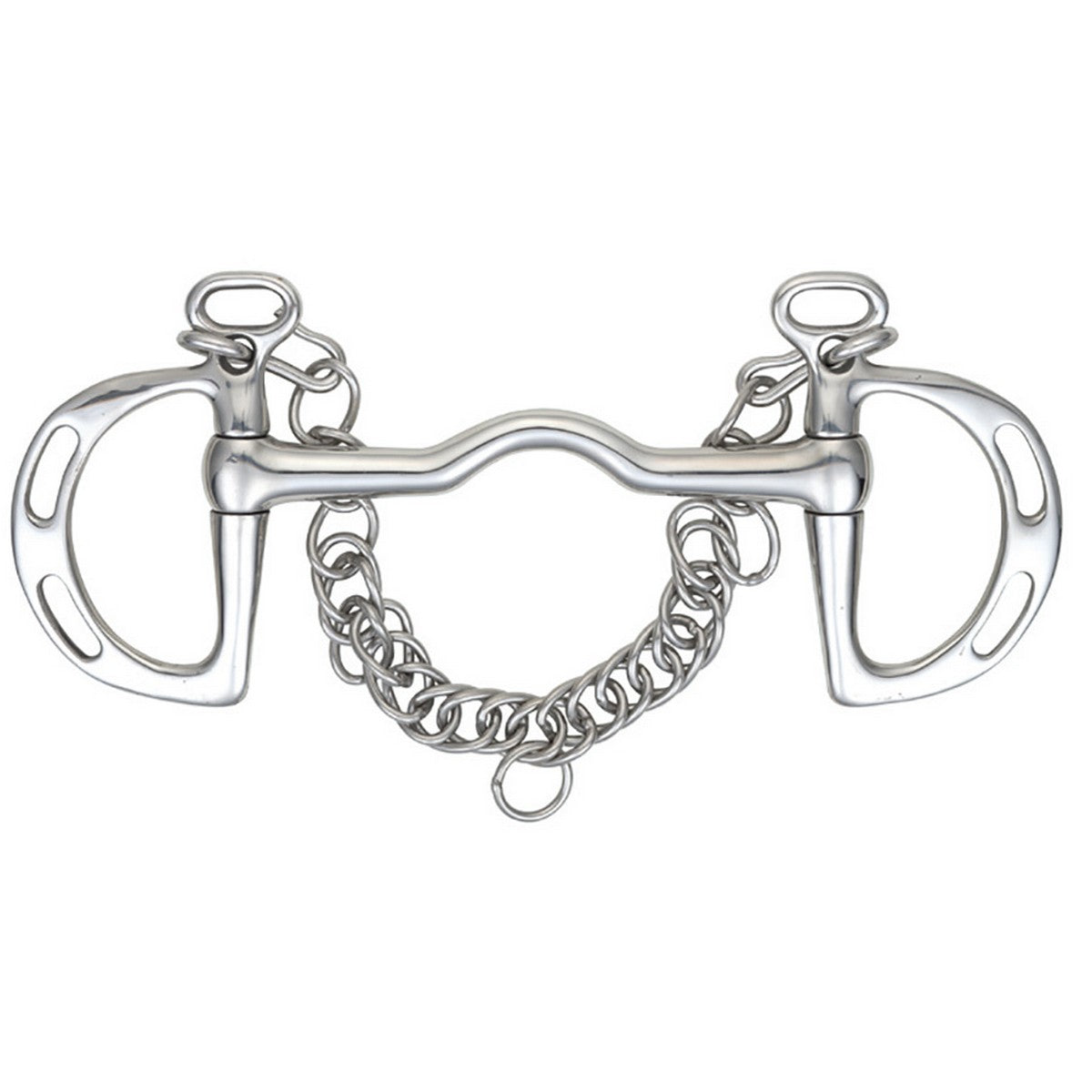 Shires Kimblewick con Porta-lingua Acciaio inossidabile