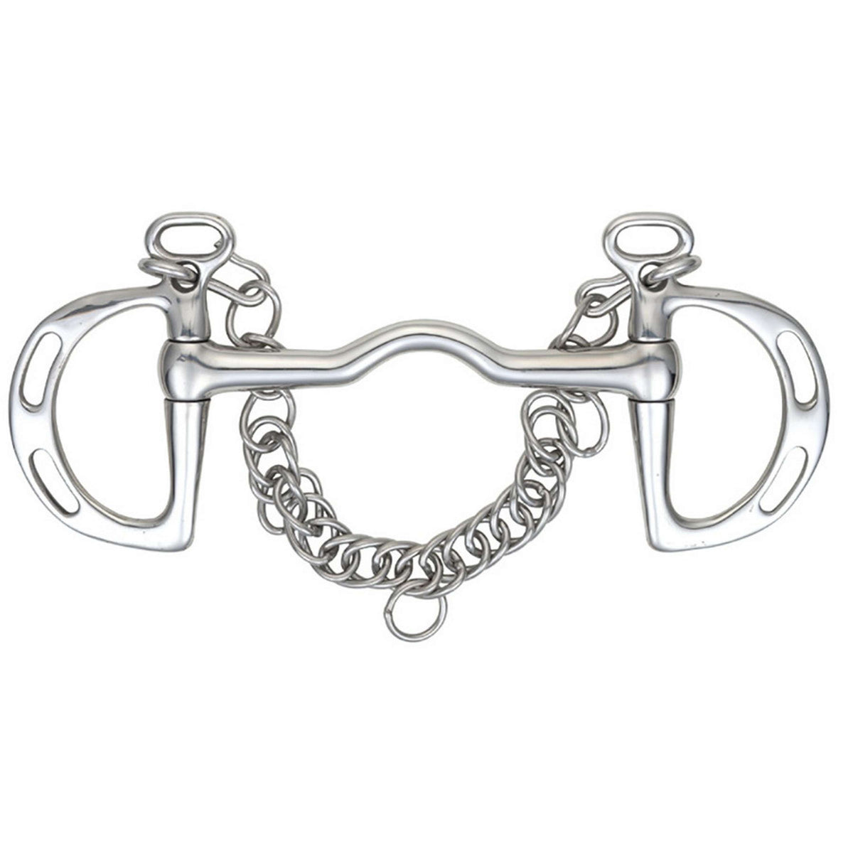 Shires Kimblewick con Porta-lingua Acciaio inossidabile