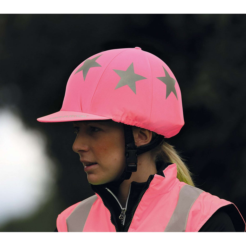 Equi-Flector by Shires Copri casco Pink