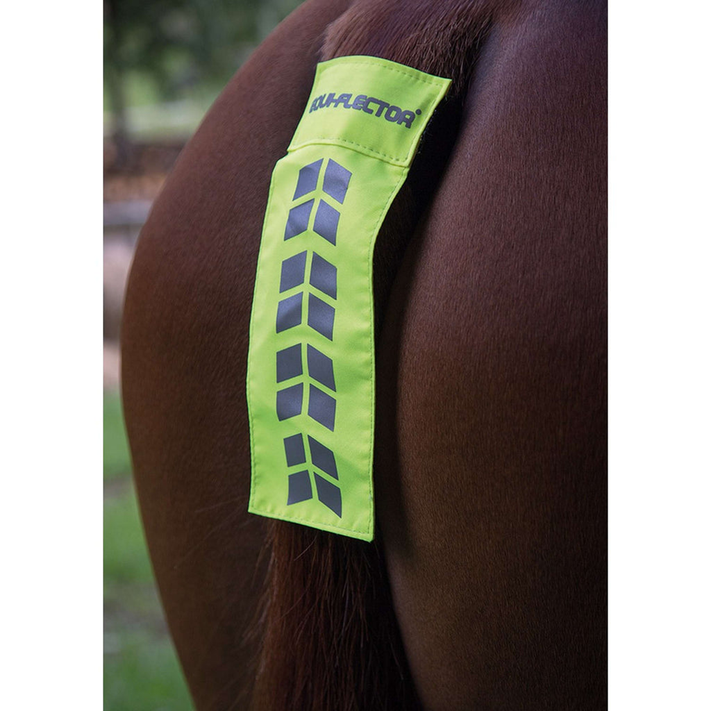 Equi-Flector by Shires Nastro Riflettente per la Coda Giallo