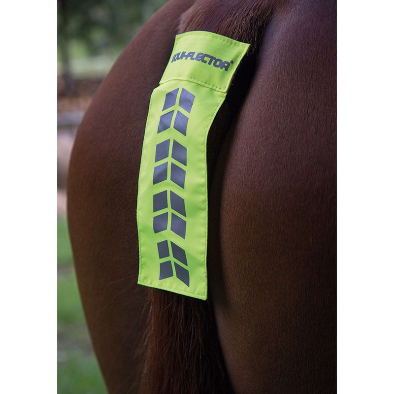 Equi-Flector by Shires Nastro Riflettente per la Coda Giallo