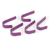 Shires Gancio con Clip Girevole Viola