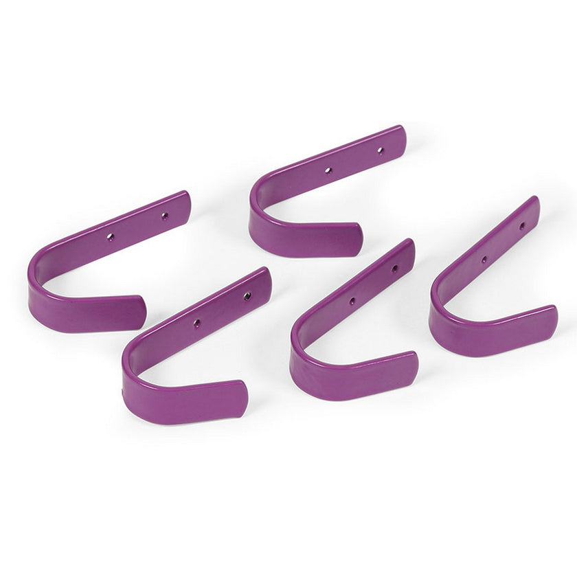 Shires Gancio con Clip Girevole Viola