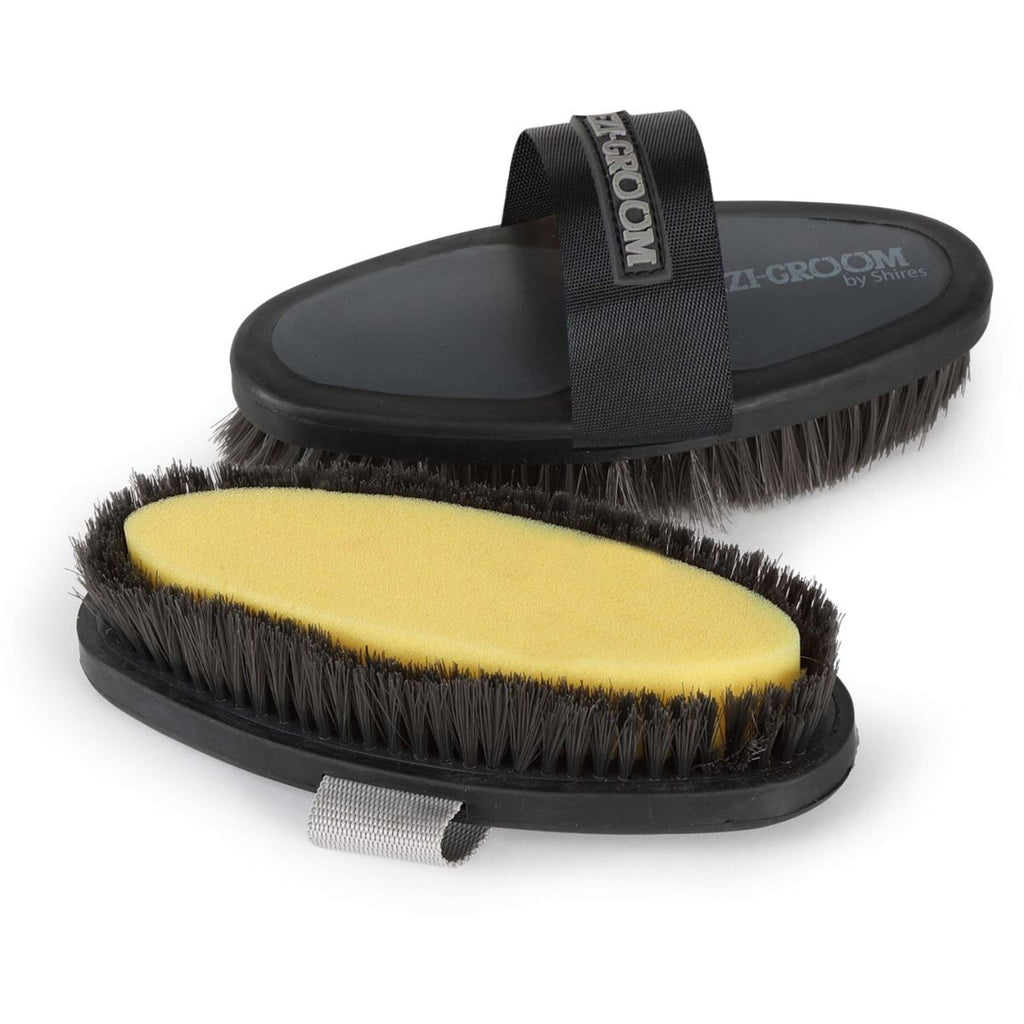 Ezi-groom by Shires Spazzola per Lavaggio Grip Nero