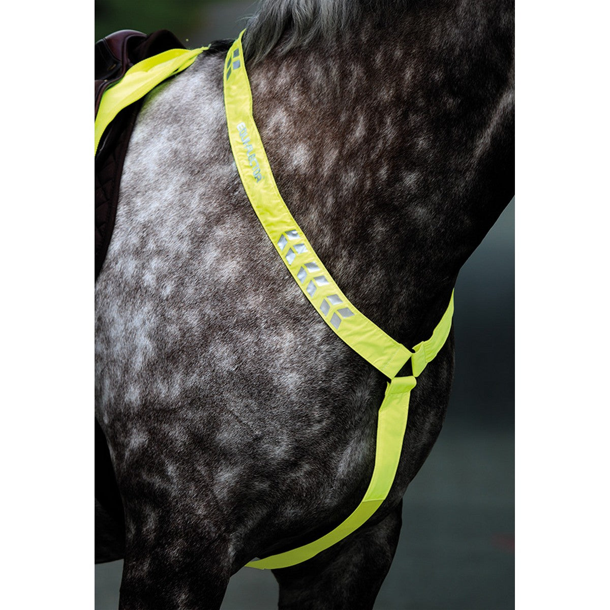 Equi-Flector by Shires Cuffietta Giallo Fluo