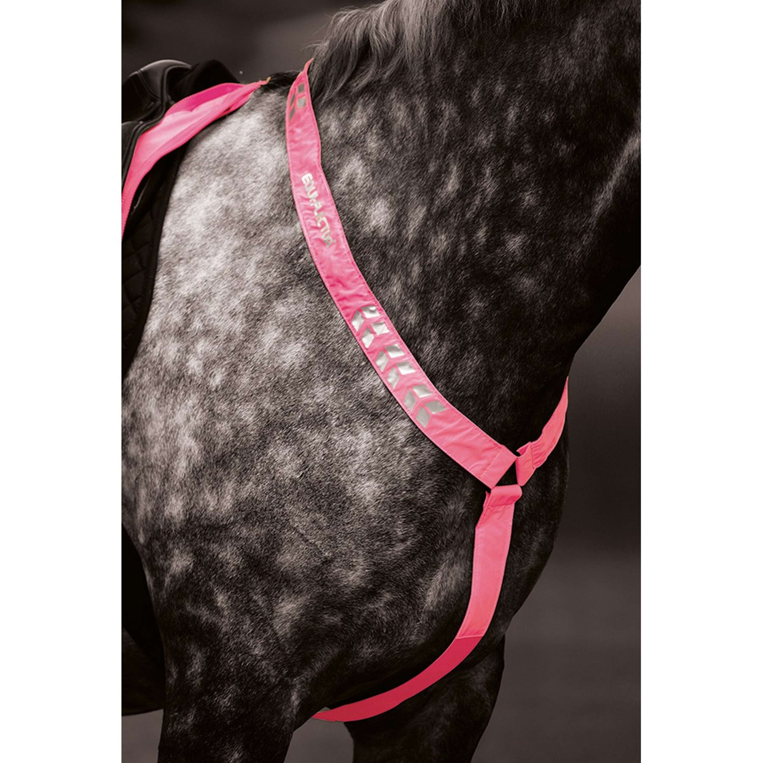 Equi-Flector by Shires Cuffietta Riflettente Fluor Roze