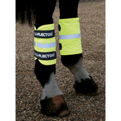 Equi-Flector by Shires Fascia per Braccio/Gamba Giallo