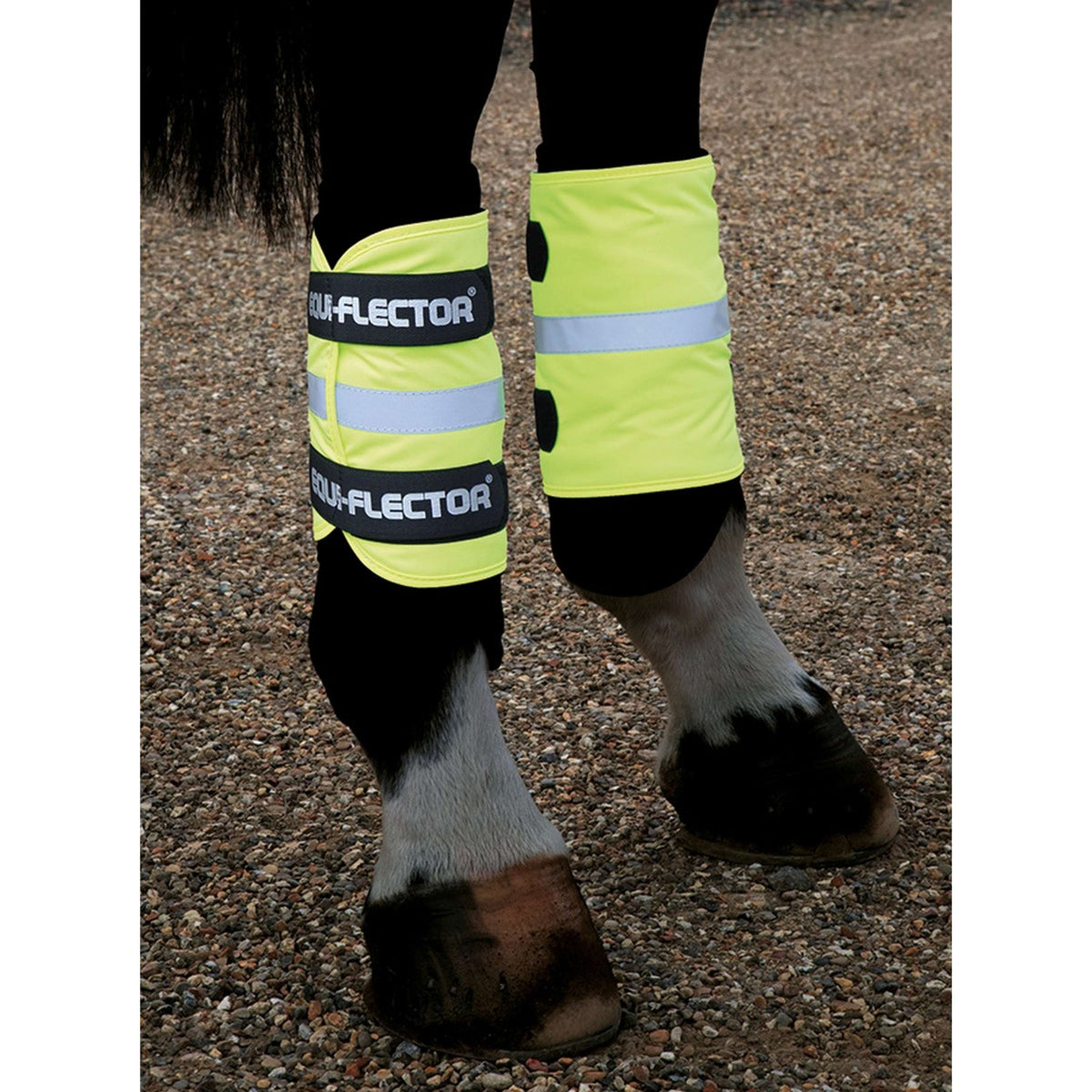 Equi-Flector by Shires Fascia per Braccio/Gamba Giallo