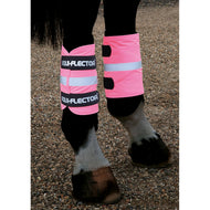 Equi-Flector by Shires Fascia per Braccio/Gamba Rosa