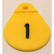 Armosa Targhetta Collo 1-25 Giallo