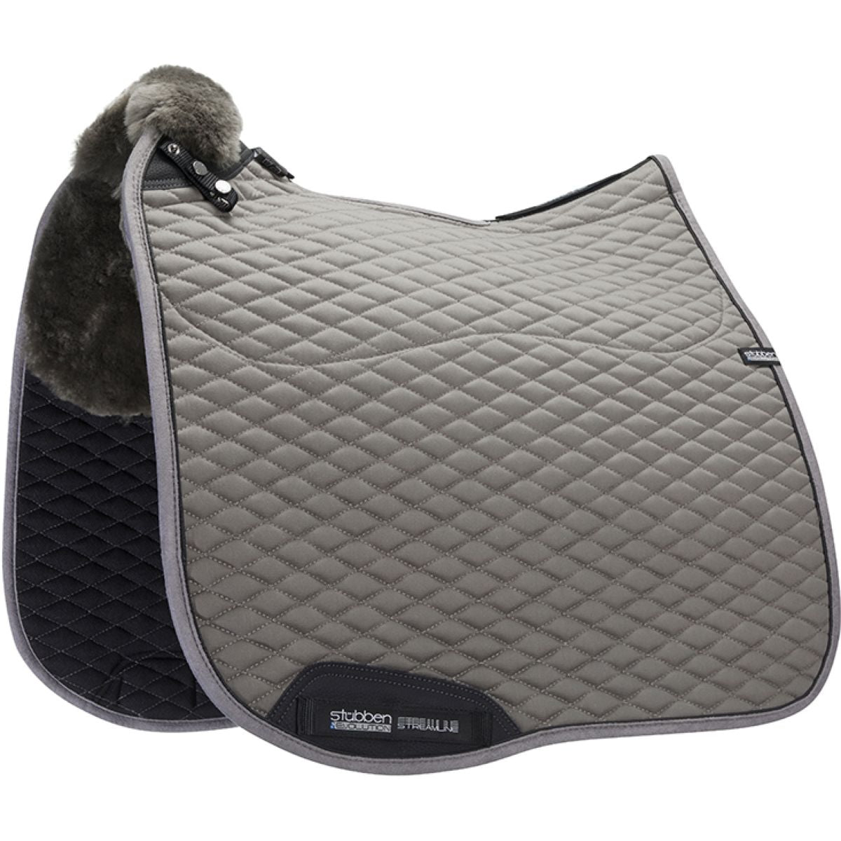 Stübben Sottosella Streamline Pelle di agnello da dressage Grigio