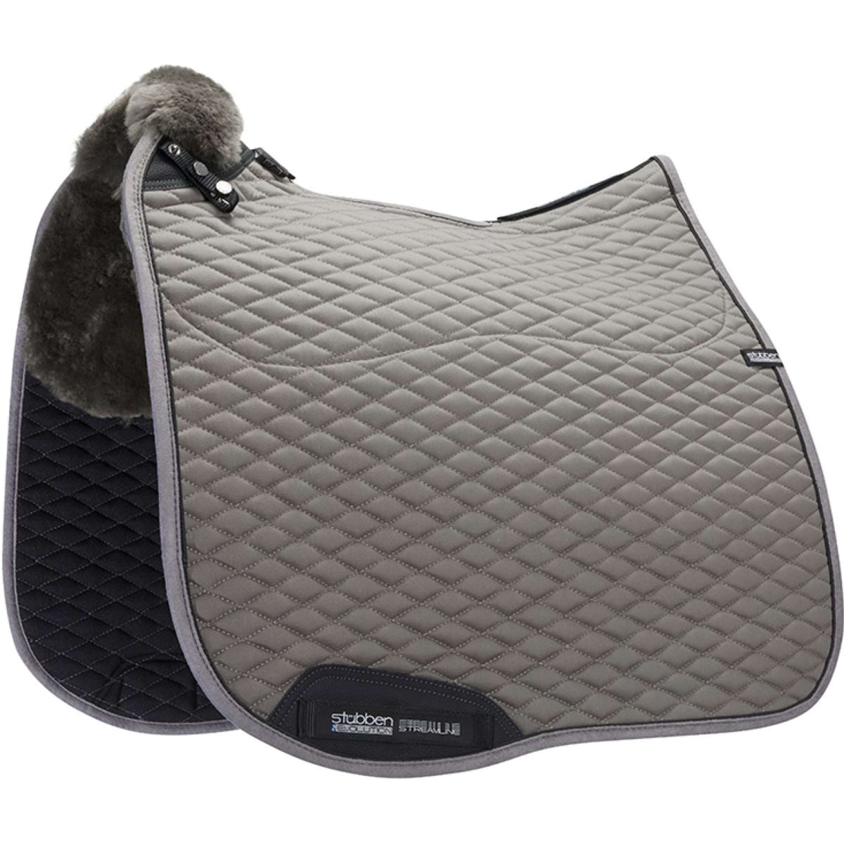 Stübben Sottosella Streamline Pelle di agnello da dressage Grigio