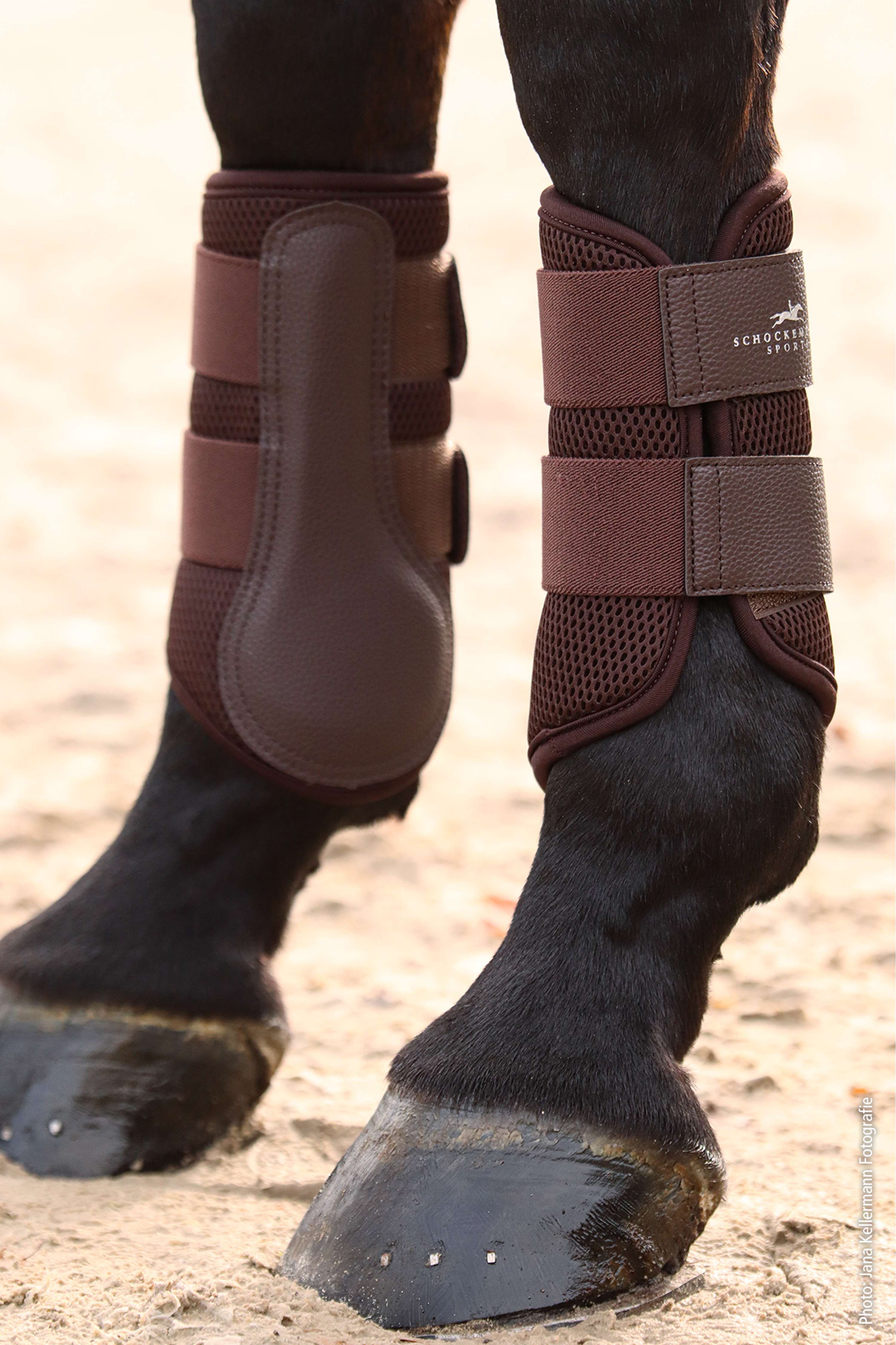 Schockemöhle Parastinchi Mesh Guards Mocca
