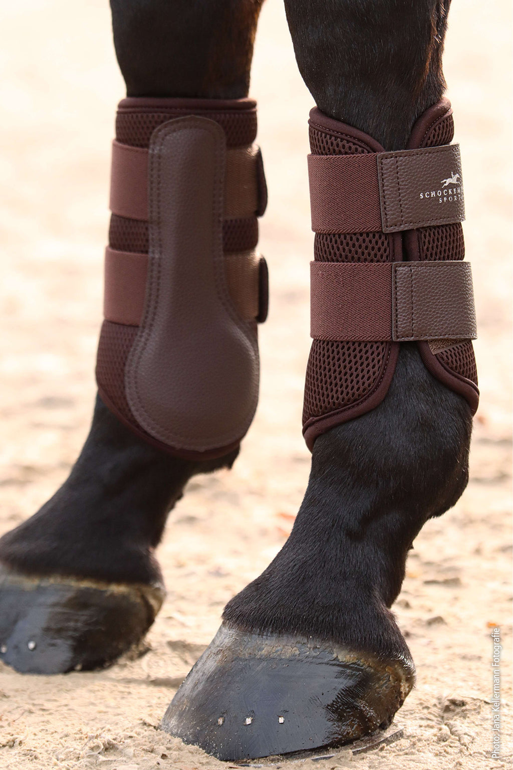 Schockemöhle Parastinchi Mesh Guards Mocca