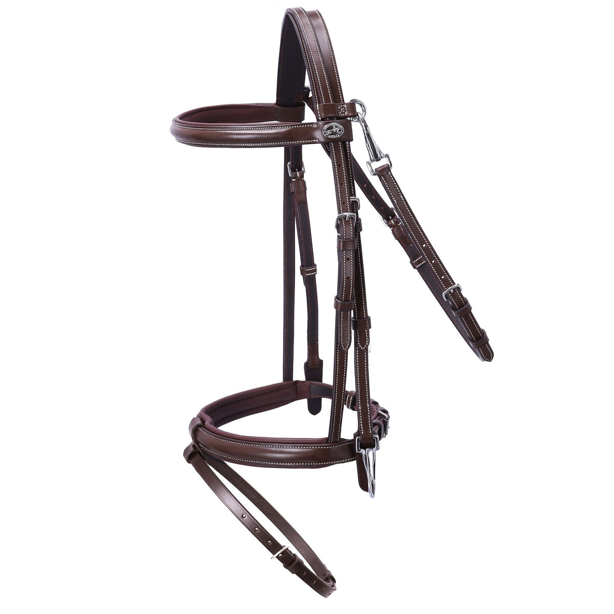 Schockemöhle Briglia Marrone/Crema/Argento