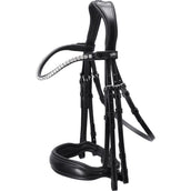 Schockemöhle Briglia doppia Milazzo Nero Argento