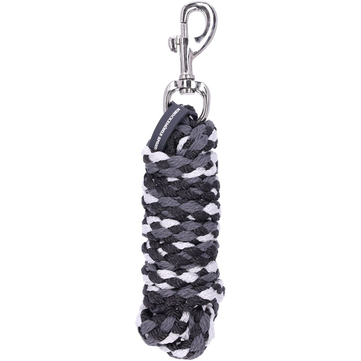 Schockemöhle Corda per cavezza SP Soft Style con Moschettone Dark Grey/Grey/Silver