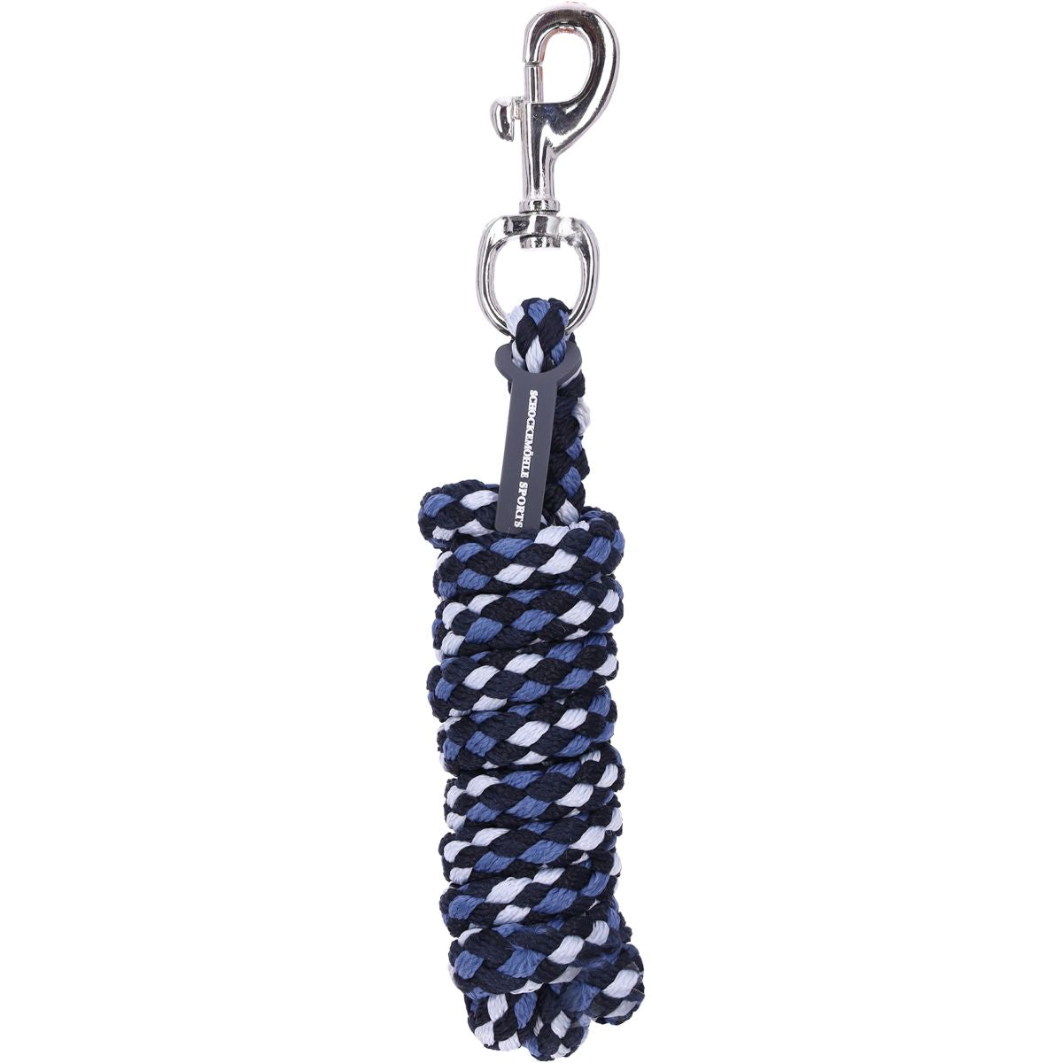 Schockemöhle Corda per cavezza SP Soft Style con Moschettone Dark Navy/Ink/Silver