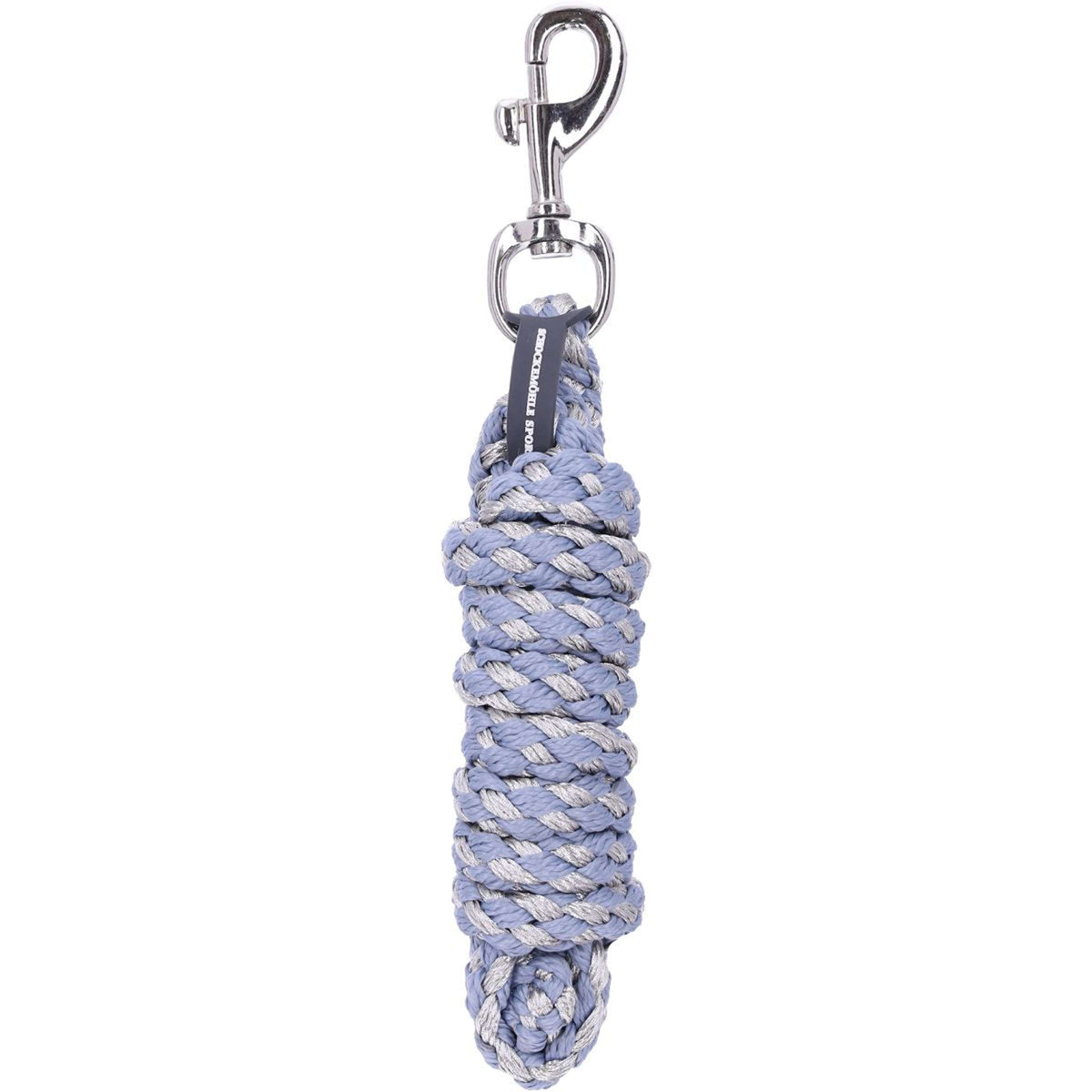 Schockemöhle Corda per cavezza SP Soft Style con Moschettone Milky Blue/Lurex