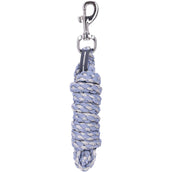 Schockemöhle Corda per cavezza SP Soft Style con Moschettone Milky Blue/Lurex