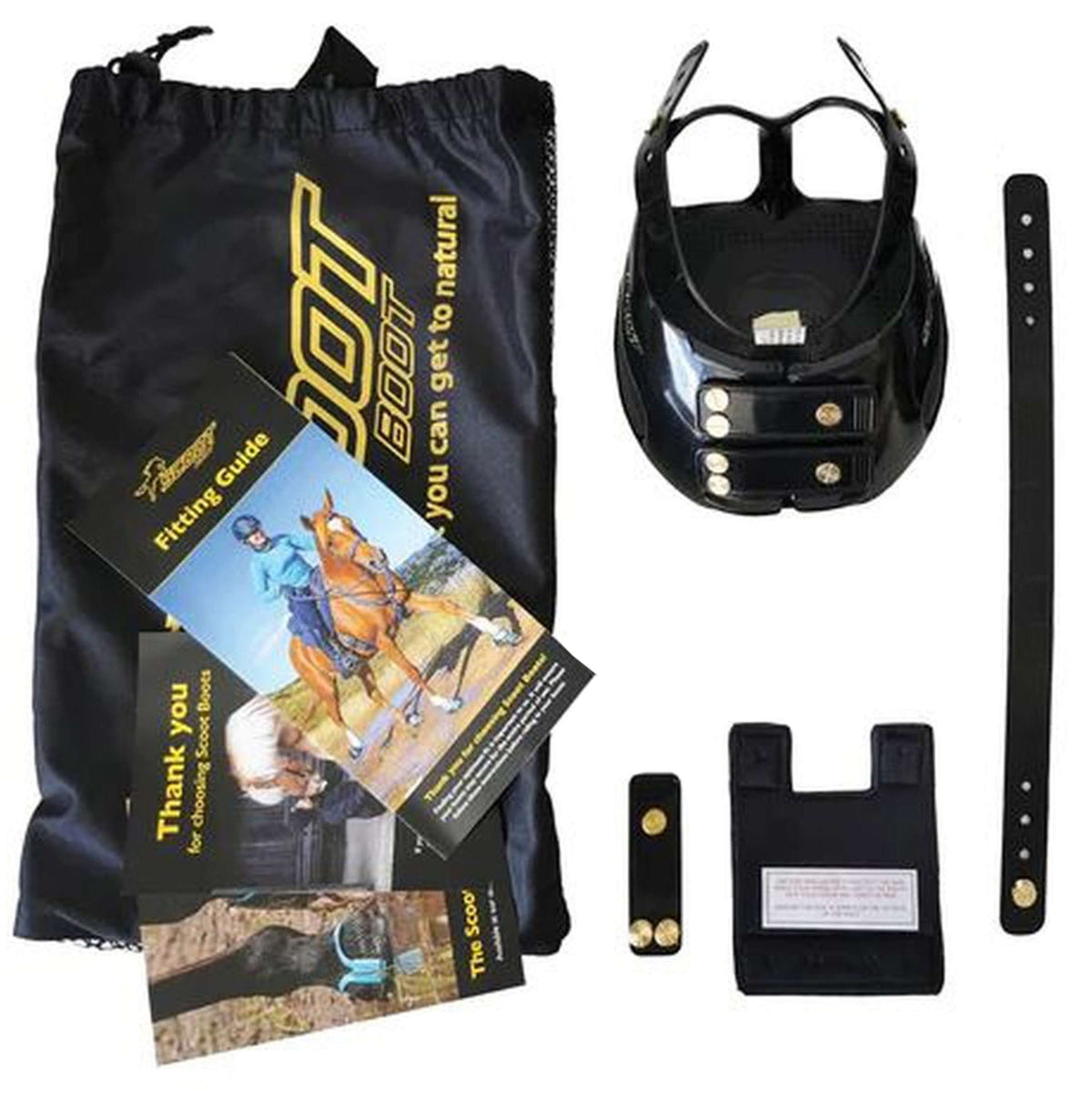 Scoot Boots Scarpette per zoccoli Regular Single Pony Nero