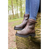 Moretta Stivaletti Atri Zip Marrone