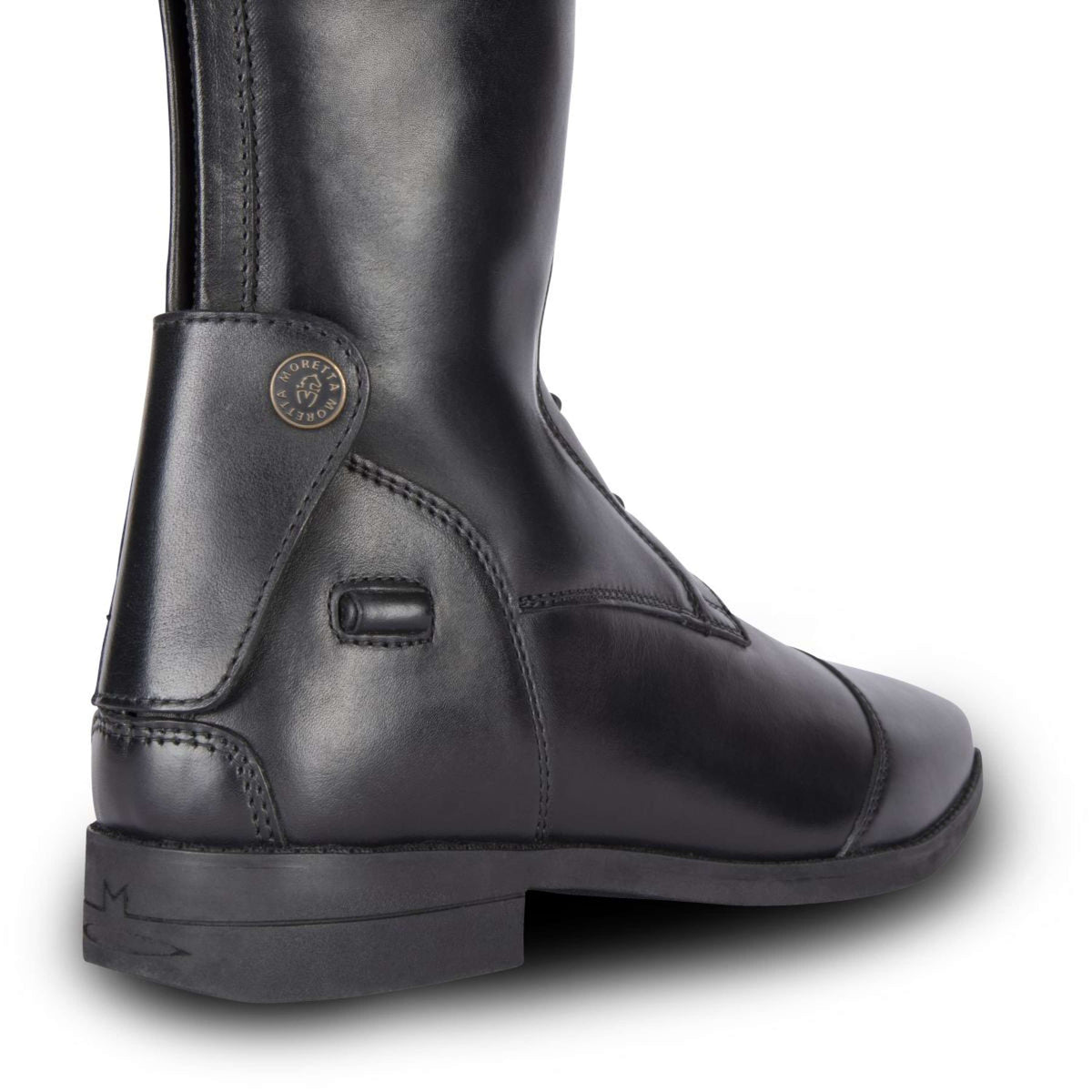 Moretta Stivali da Equitazione Ortona Short Nero