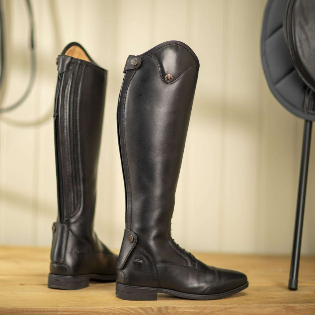 Moretta by Shires Stivali da Equitazione Ortona Tall Nero