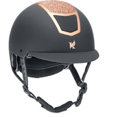 Karben by Shires Casco da equitazione Valentina Nero/Oro rosa