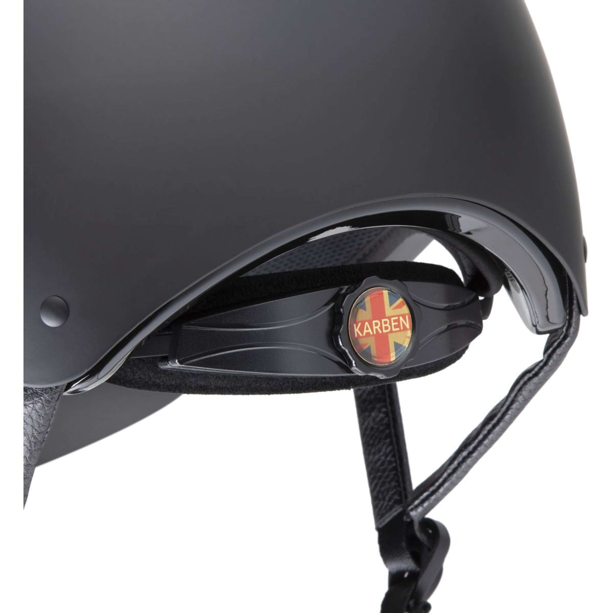 Karben by Shires Casco da equitazione Valentina Nero/Oro rosa