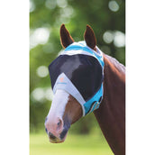 Shires Maschera Antimosche Oor Gaten Mesh Teal