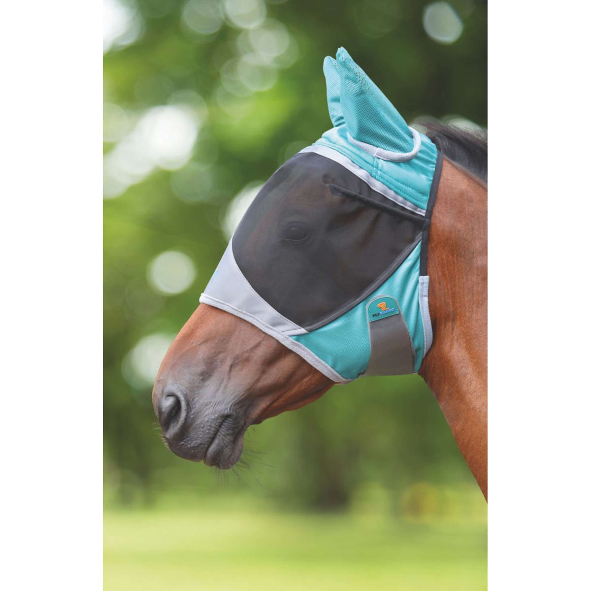 Shires Maschera per Mosche Deluxe Verde