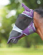 Shires Maschera per Mosche Deluxe Viola