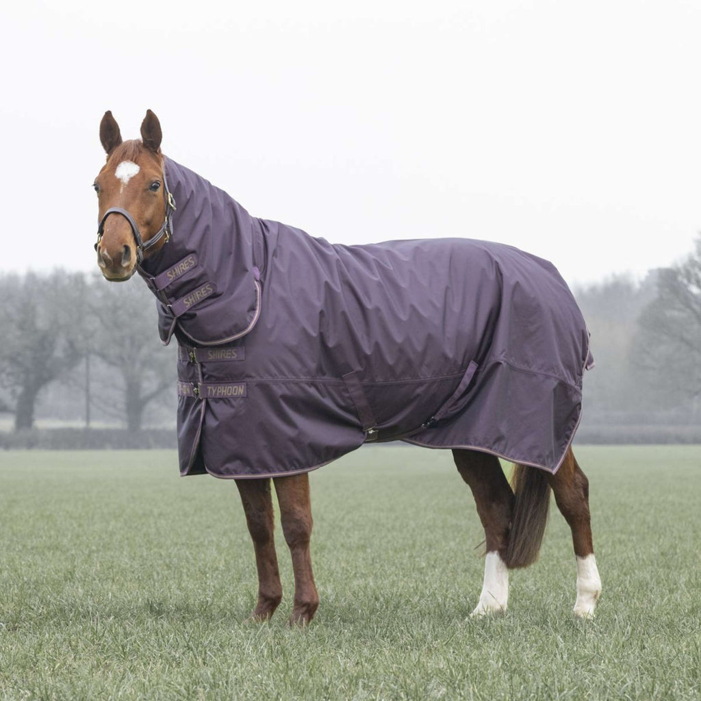 Tempest by Shires Coperta Invernale Turnout Typhoon 100g Black Cherry
