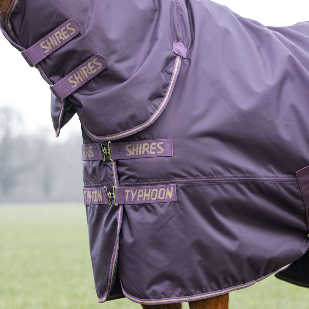 Tempest by Shires Coperta Invernale Turnout Typhoon 100g Black Cherry