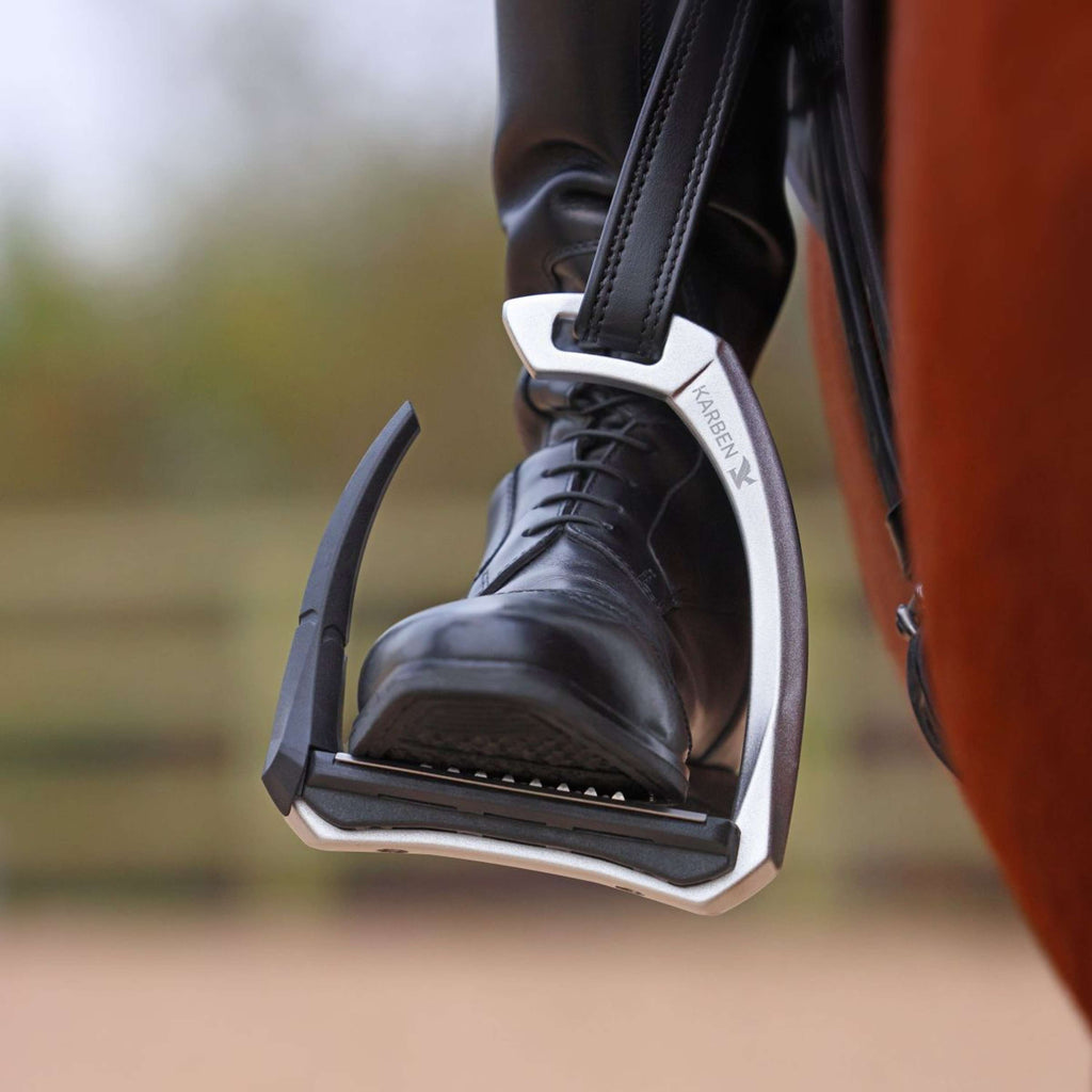 Karben by Shires Staffe Ultra Grip FX Nero