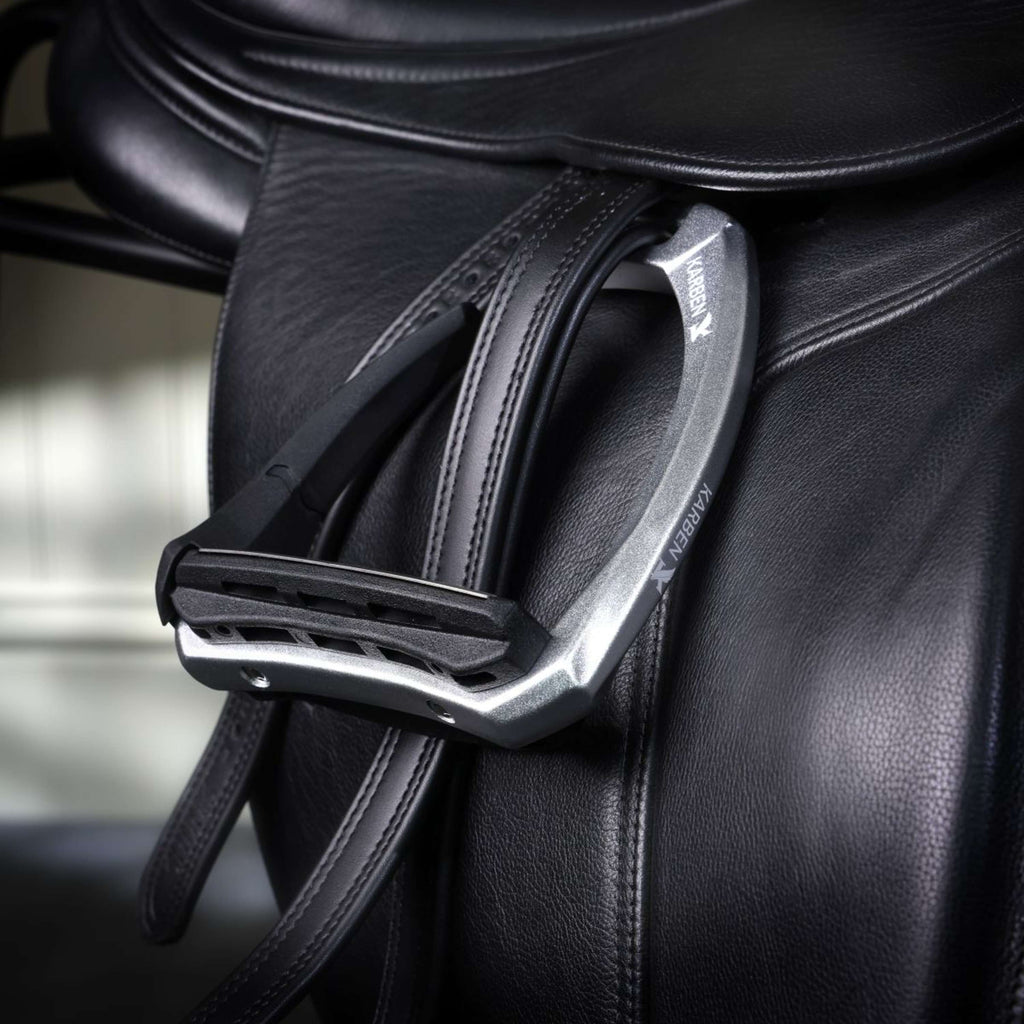 Karben by Shires Staffe Ultra Grip FX Nero