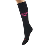 Stapp Horse Calze da Equitazione Uni Deocell Nero/Rosa