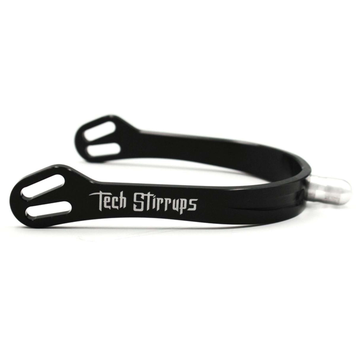 Tech Stirrups Sporen Milan Nero