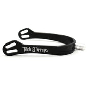 Tech Stirrups Sporen Milan Nero