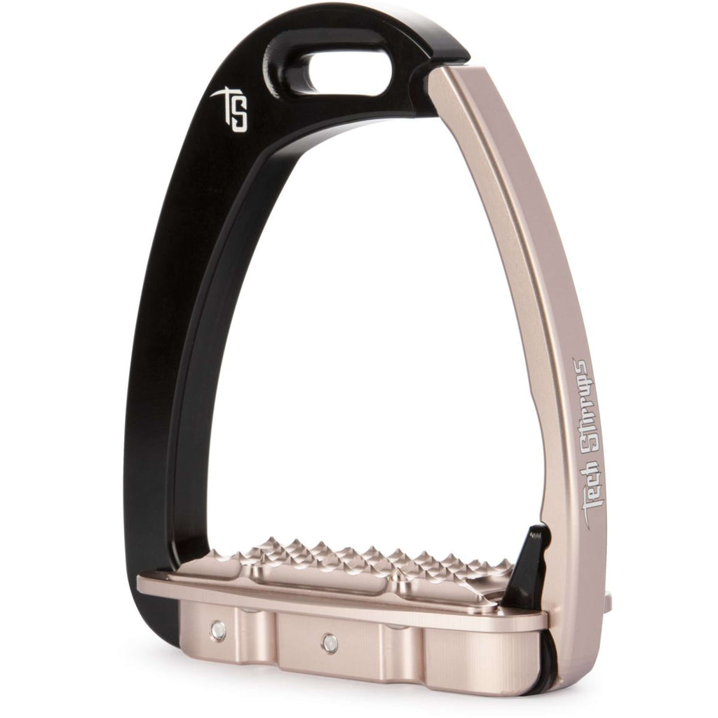 Tech Stirrups Staffa Venice Nero/Oro rosa