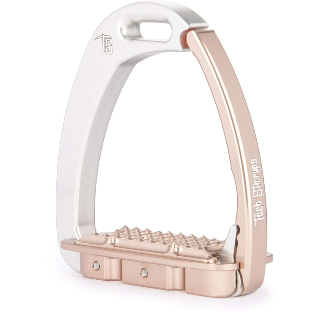 Tech Stirrups Staffe Venice Young EVO Classic Argento/Oro rosa