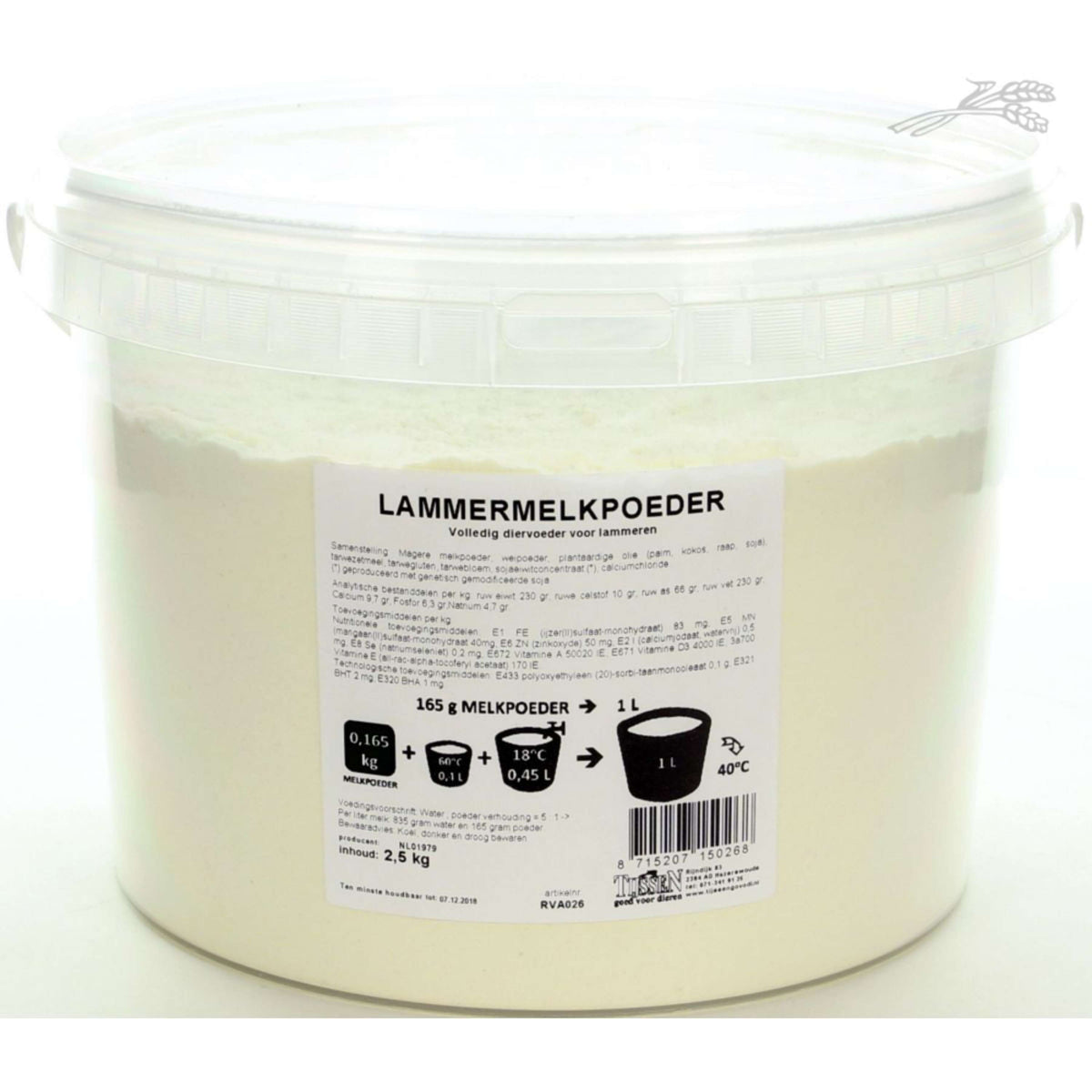 Tijssen Latte di agnello in polvere