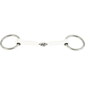 Trust Filet à Anneaux Libres Inno Sense Bradoon Jointed Soft Bianco