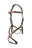 Fidati di Mexican Headstall Oslo Marrone/Oro