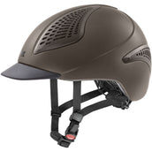 Uvex Casco da equitazione Exxential II Mocca Matt