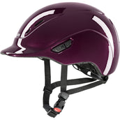 Uvex Casco da equitazione Kidoxx Shiny Borgogna