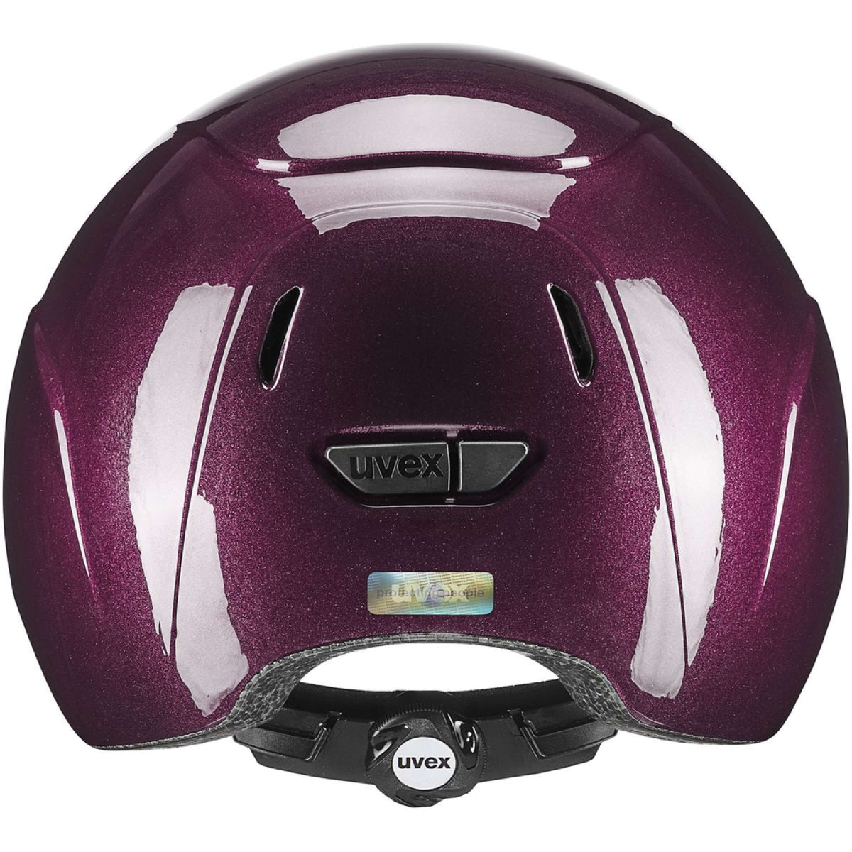 Uvex Casco da equitazione Kidoxx Shiny Borgogna