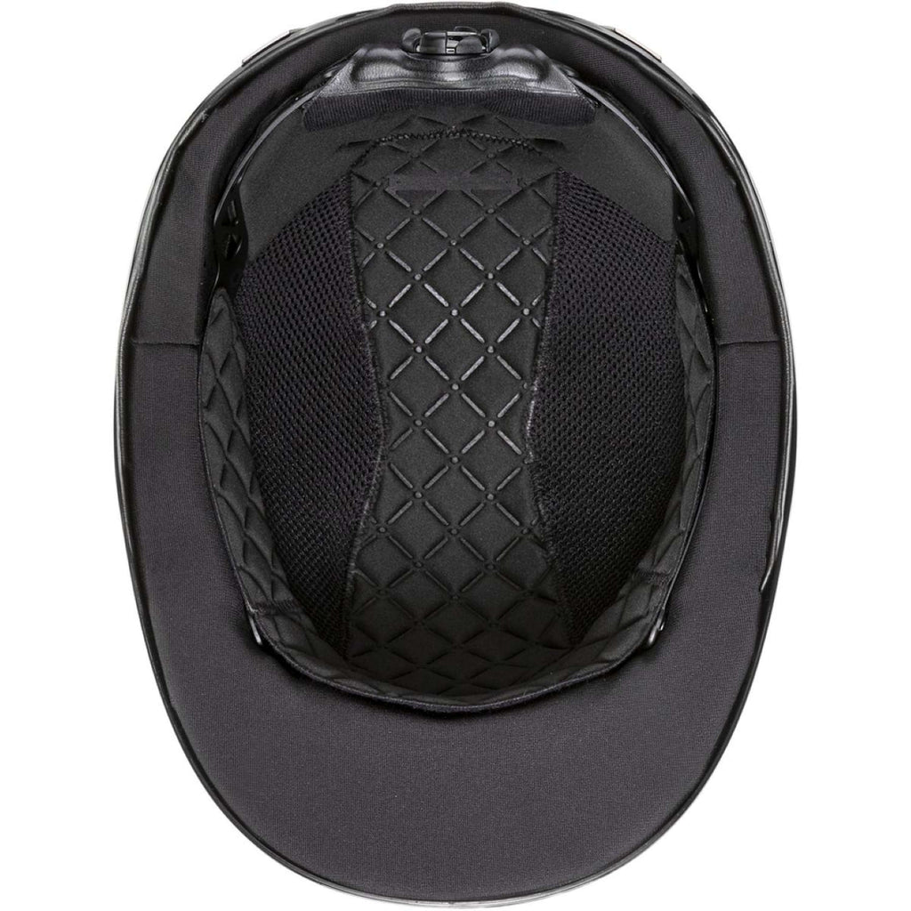 Uvex Casco da equitazione Exxeed Shiny Chrome Nero