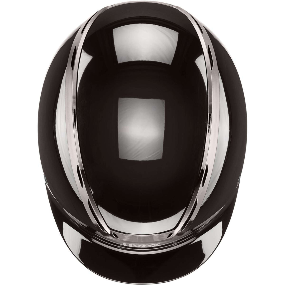 Uvex Casco da equitazione Exxeed Shiny Chrome Mocca